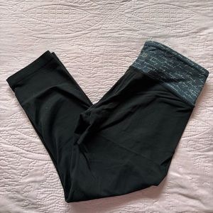 Reversible lulu lemon capris
